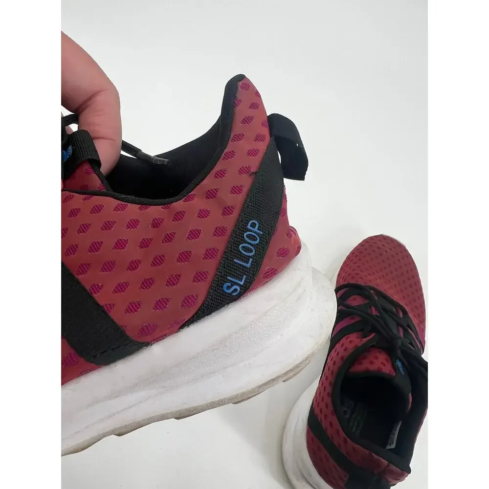 Adidas Men's SL Loop CT berry burgundy Originals Running Shoes sneakers Size 8